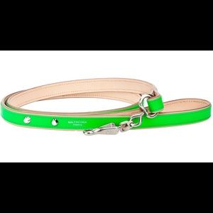 Balenciaga Green Dog Leash, Leather, Rare